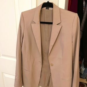 Theory Tan Blazer size 10